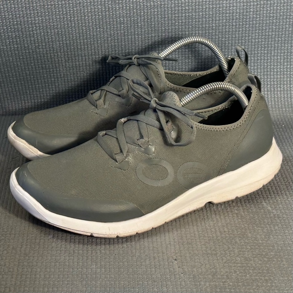 OOFOS‎ OOmg Sport LS Low Sneaker Recovery Shoe Olive Green Men’s Sz 11.5